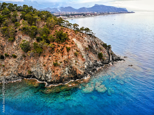 
magnificent drone images of the Mediterranean beaches