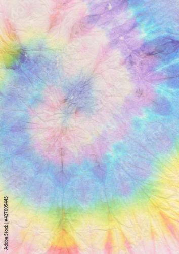 Pastel Spiral Tie Dye. Style Tiedye Handmade