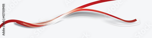 Welle rot red Wellen Hintergrund Band Banner