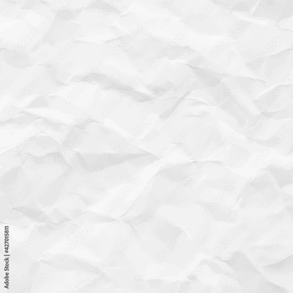 White crumpled paper for background White crumpled paper for background