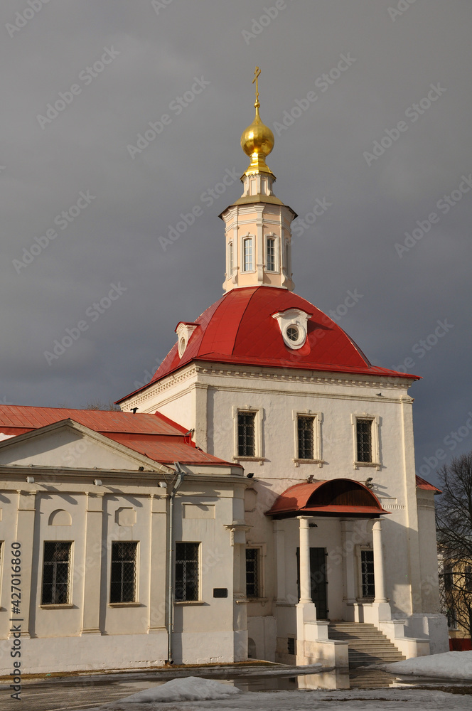 Fototapeta premium Kolomna Kremlin, Russia. Temple, history, Christianity, travel