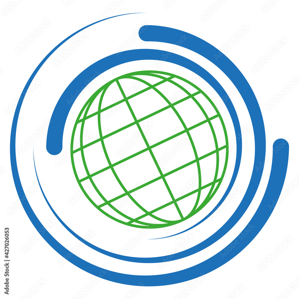 Erdball, Erde und Tropfen, Erdkugel, Recycling, Logo, Icon Erdball, Erde und Tropfen, Erdkugel, Recycling, Logo, Icon