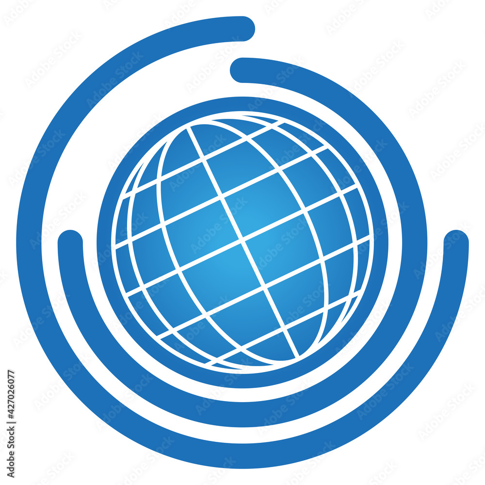 Erdball, Erde und Kreise, Erdkugel, Recycling, Logo, Icon Erdball, Erde und Kreise, Erdkugel, Recycling, Logo, Icon