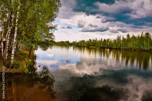 lake in the forest