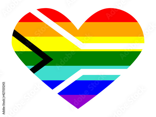 LGBT pride flag, rainbow flag background. Multicolored peace flag movement. Original colors symbol.