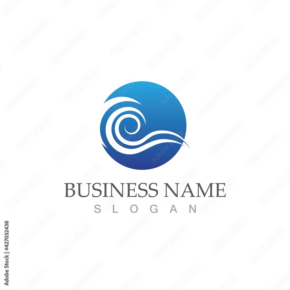 water wave icon vector illustration design water wave icon vector illustration design