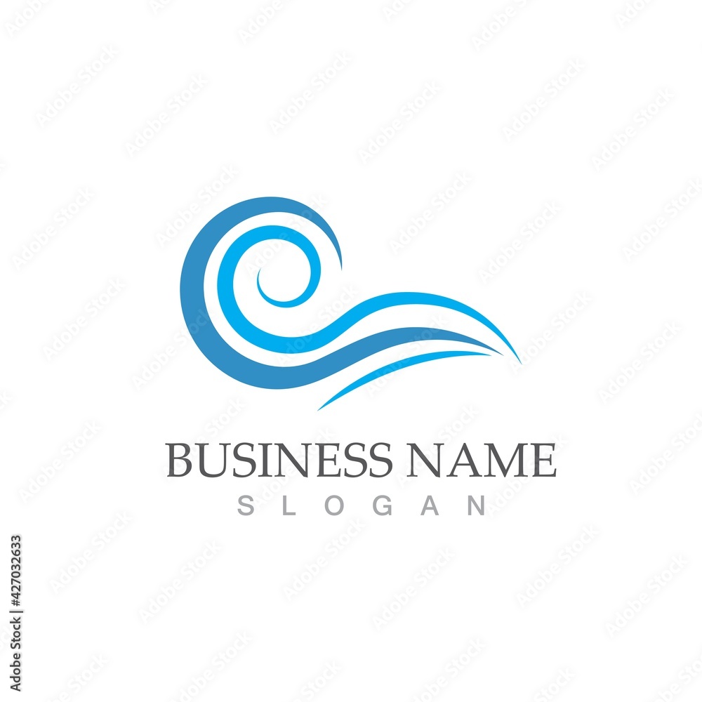 water wave icon vector illustration design water wave icon vector illustration design
