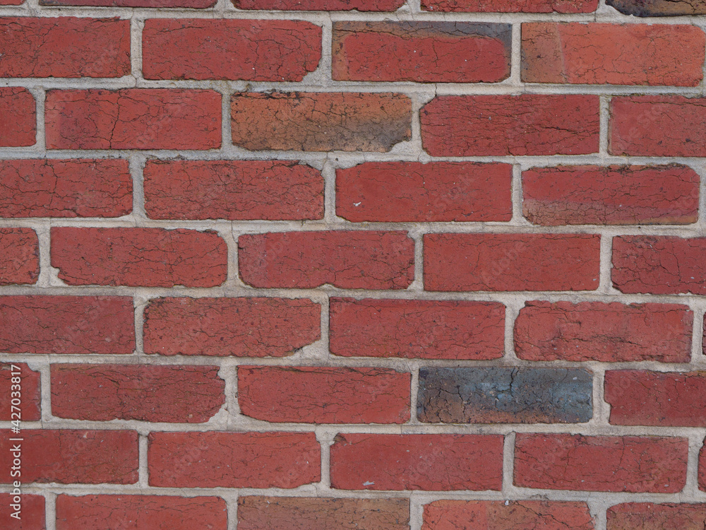 Obraz premium red brick wall