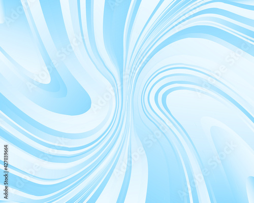Abstract waves. Blue wavy background. Vector illustration