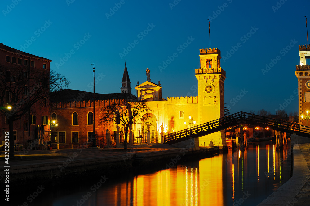 Obraz premium Arsenale, Venice, Veneto, Italy