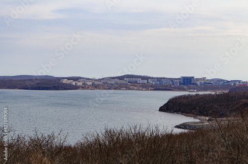 Vladivostok, view of the Russky Island photo