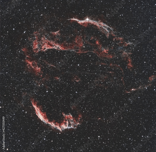 Cirrus Nebel Veil Nebula NGC6992 6995 IC1340 photo