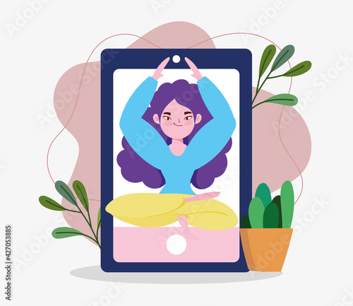 online yoga application