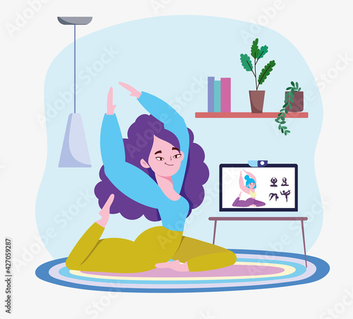 girl yoga lessons