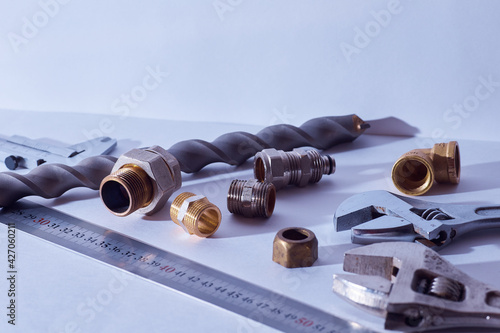 a set of tools for a repair