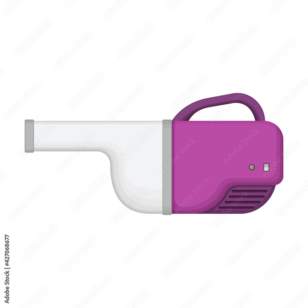 Vacuum cleaner vector cartoon icon. Vector illustration electric vacuum on white background. Isolated cartoon illustration icon of cleaner. Vacuum cleaner vector cartoon icon. Vector illustration electric vacuum on white background. Isolated cartoon illustration icon of cleaner.