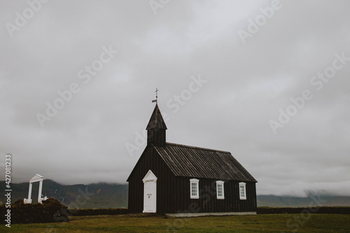 Black Church Iceland Travel  © Shannon