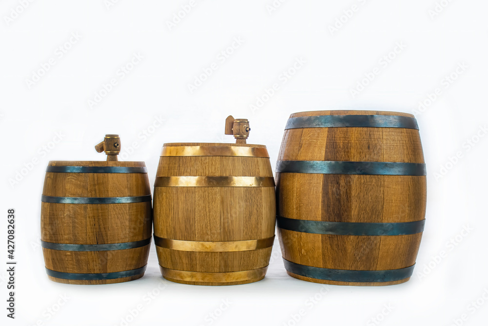Fototapeta premium old wooden barrel