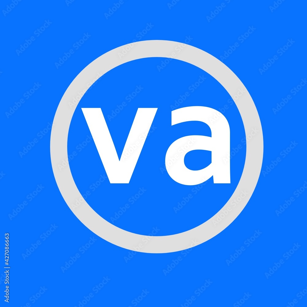 logo name icon. Social media logo icon. illustration.