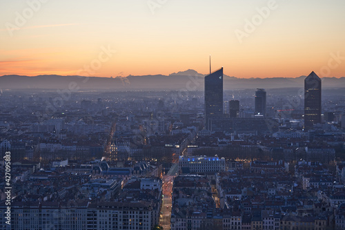 Sunrise in Lyon