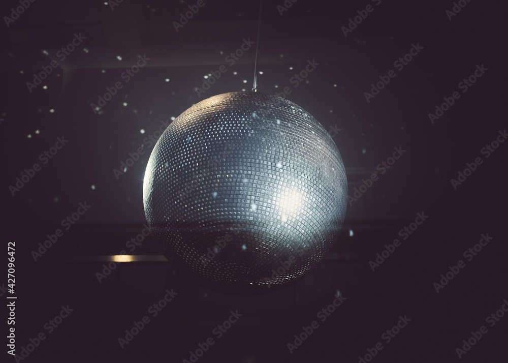 Obraz premium Glittering disco ball