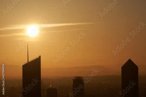 Sunrise in Lyon