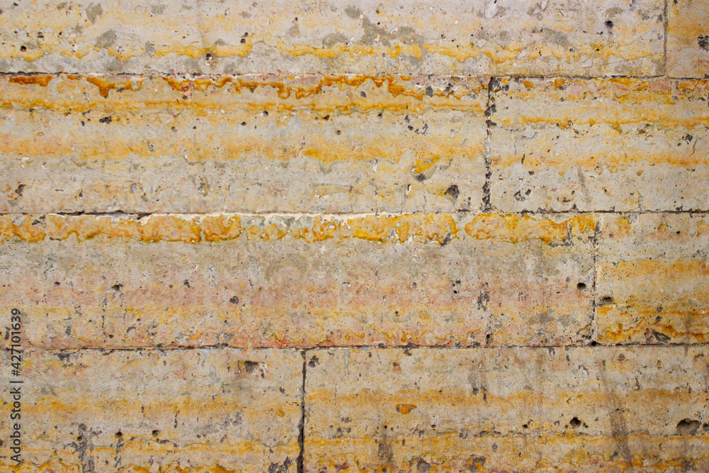 Fototapeta premium Travertine masonry background image 