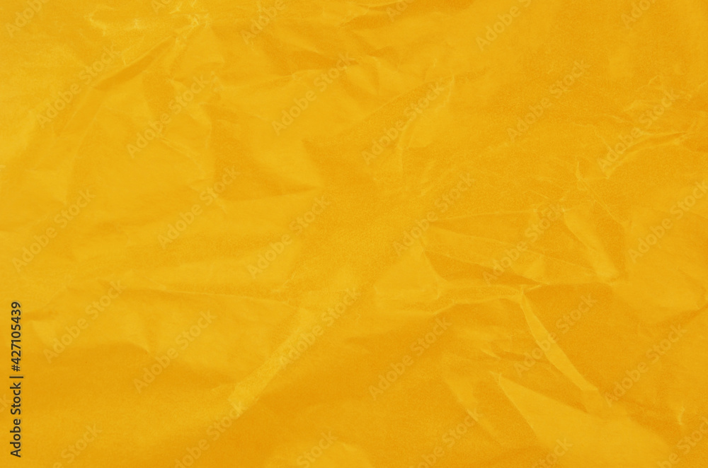 Wrinkled packaging paper background Wrinkled packaging paper background