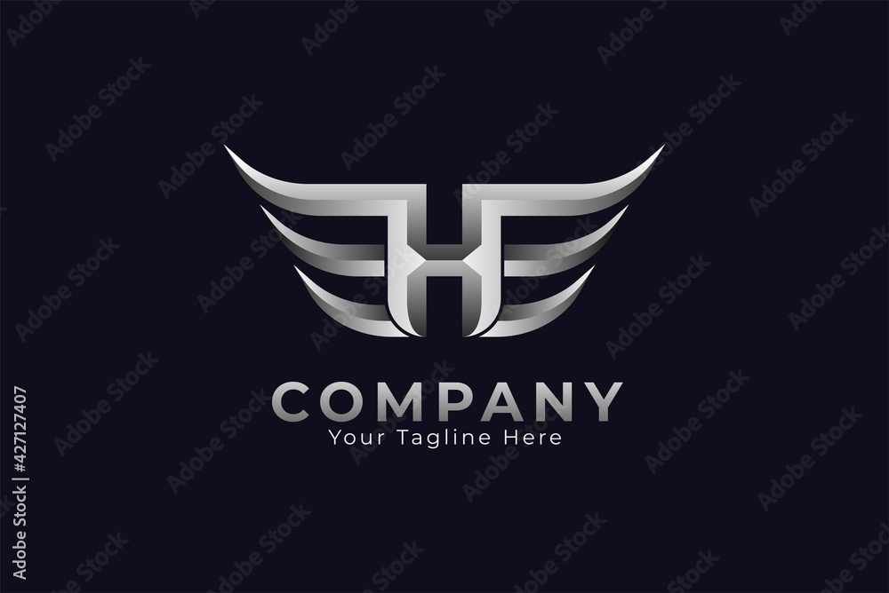letter H Horn Logo, letter H with Horn combination, Usable for Business and automotive Logos, Flat Vector Logo Design Template, vector illustration letter H Horn Logo, letter H with Horn combination, Usable for Business and automotive Logos, Flat Vector Logo Design Template, vector illustration