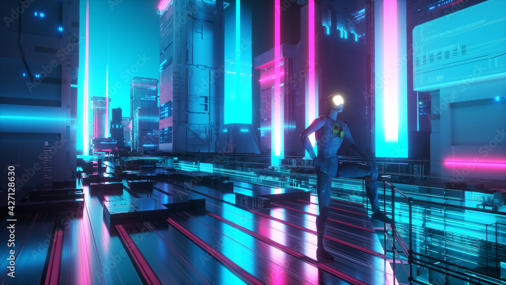 Neon city