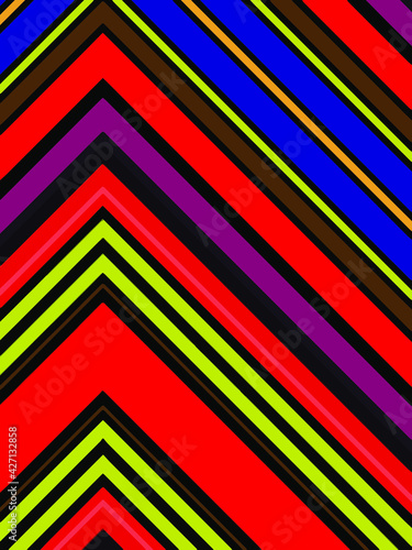 Abstract background of colorful stripes for a book or booklet. 