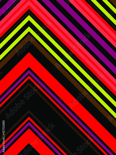 Abstract background of colorful stripes for a book or booklet. 