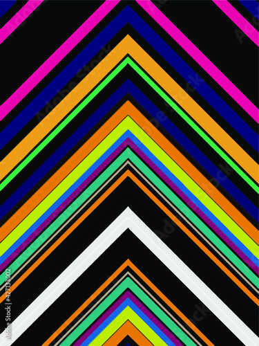 Abstract background of colorful stripes for a book or booklet. 