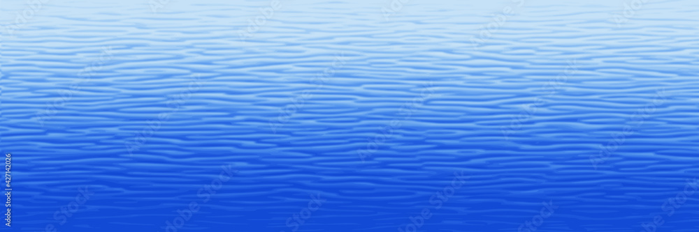 Ripples and water waves, sea surface. Vector natural background.	