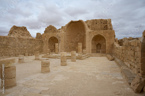 ruins of an ancient Nabatean city in the northern Negev