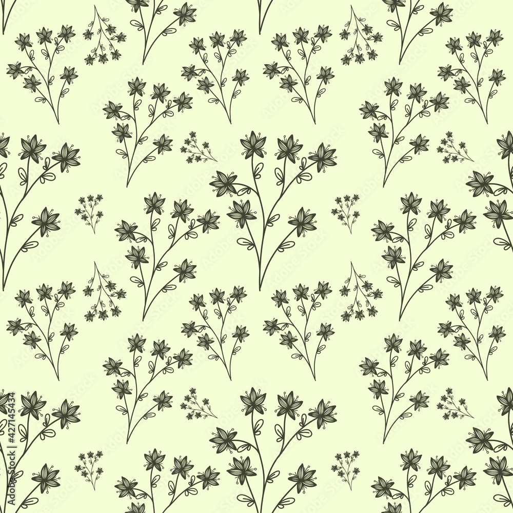 Leaf Pattern Vector Leaf Pattern Vector