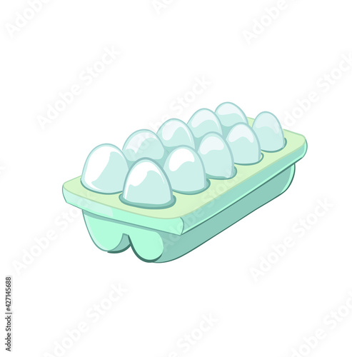 cute funny cartoon food illustration on background