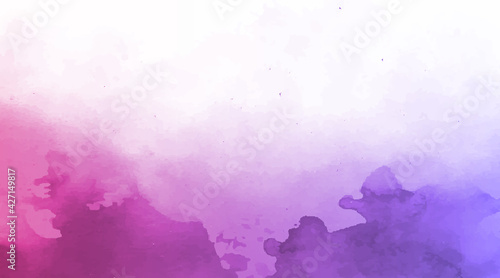 Purple Combination style watercolor abstract background