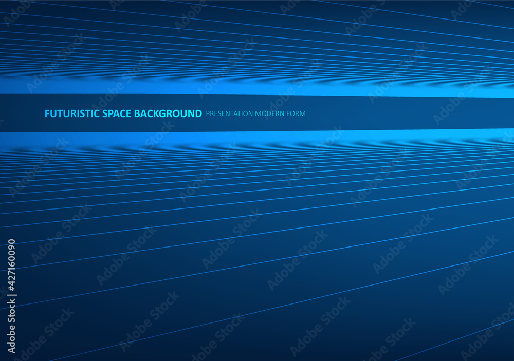 Fototapeta premium Glowing lines background