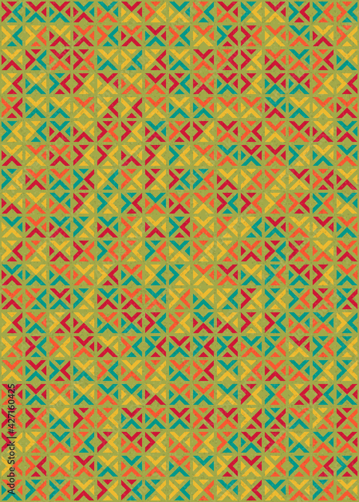 Abstract Geometric Pattern generative computational art illustration Abstract Geometric Pattern generative computational art illustration