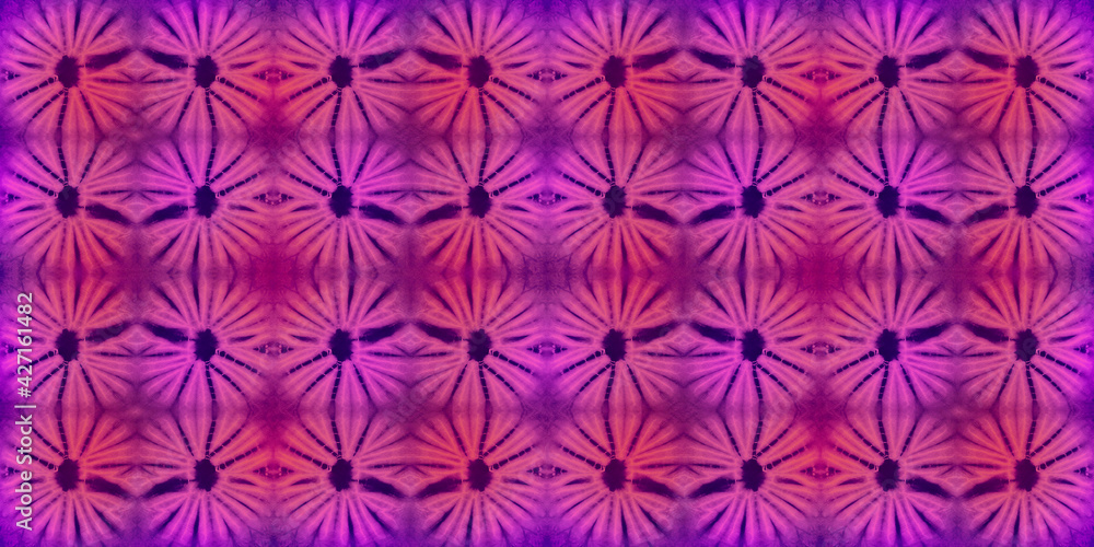 Colored African fabric – Seamless pattern, batik Colored African fabric – Seamless pattern, batik