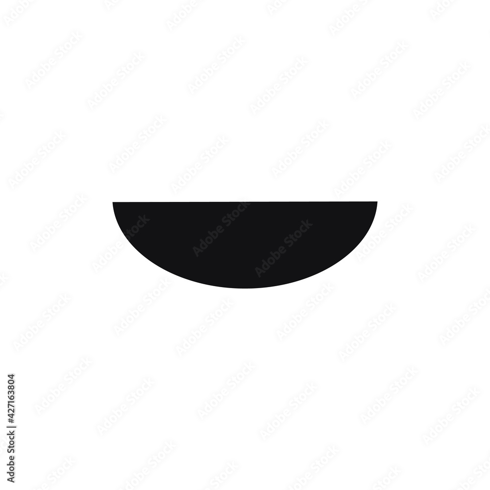 Circle, semi, protractor icon vector image. Can also be used for shapes and geometry. Circle, semi, protractor icon vector image. Can also be used for shapes and geometry.