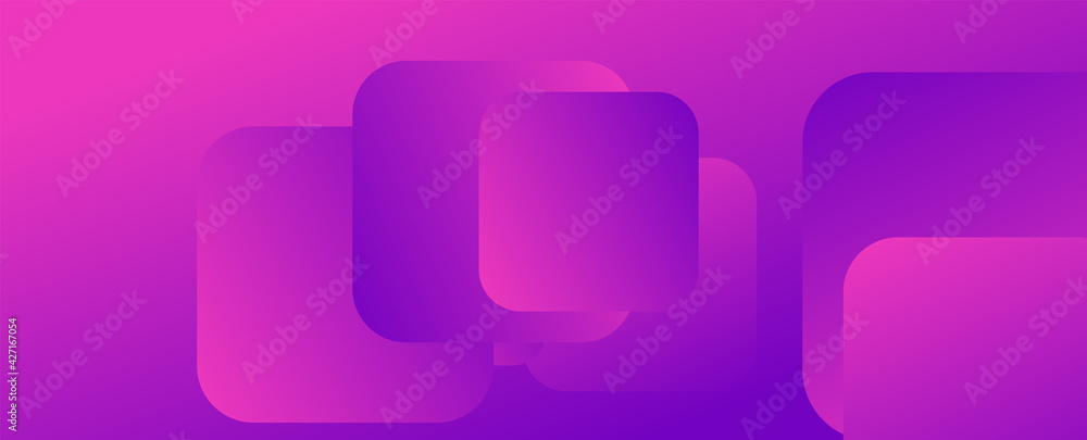Square shapes composition geometric abstract background. 3D shadow effects and fluid gradients. Modern overlapping forms Square shapes composition geometric abstract background. 3D shadow effects and fluid gradients. Modern overlapping forms