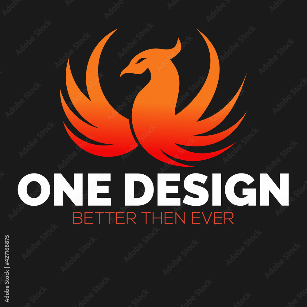 Obraz premium fire flames logo