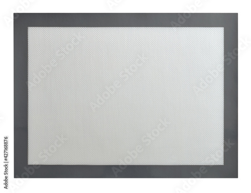 Multipurpose fiberglass silicone baking mat, cut out