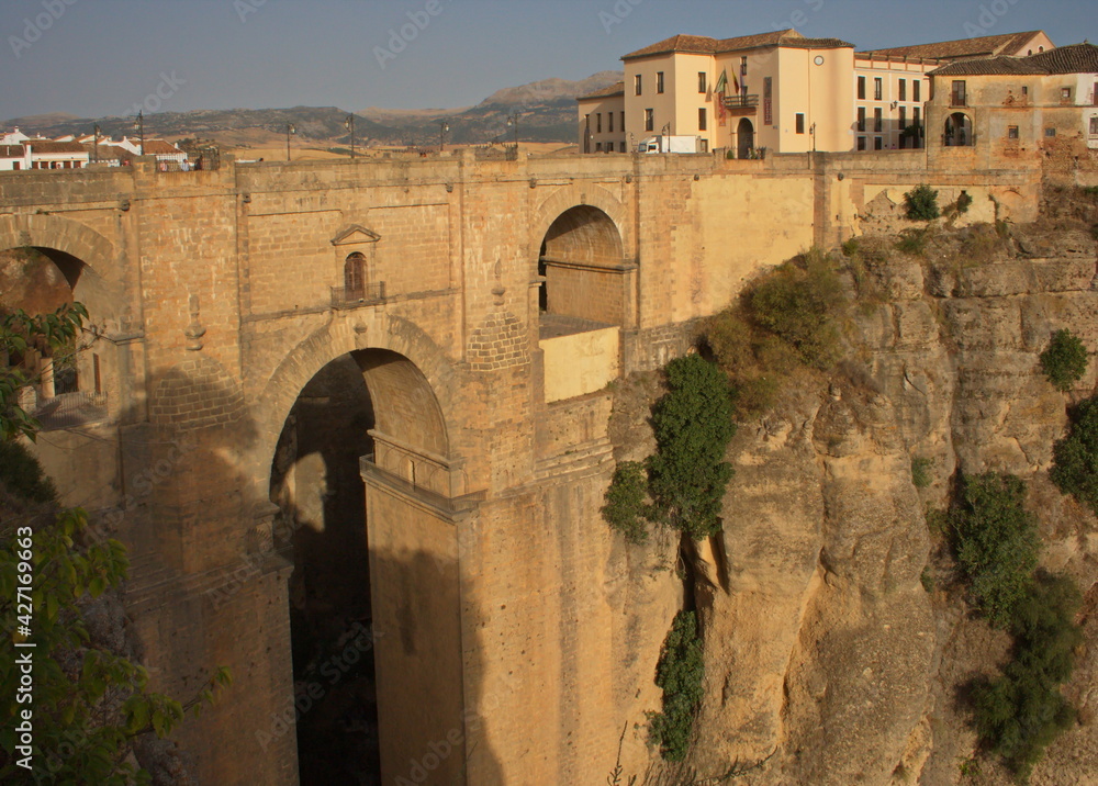 Landscape in the surroundings of Ronda in Andalusia,Spain, Europe
