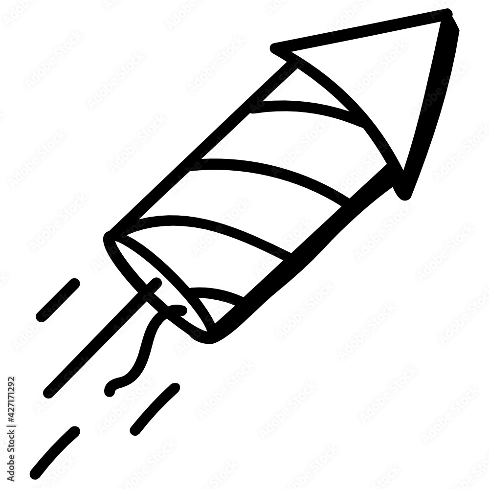 Well designed and fun loving doodle icon of banger
Well designed and fun loving doodle icon of banger