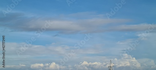 sky grey blue cloudy © Farzeen