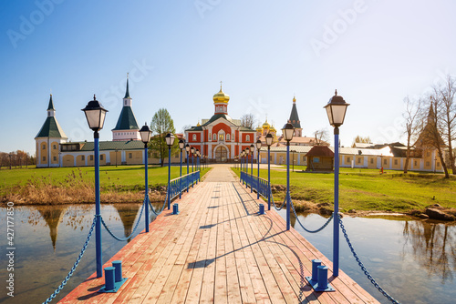 Obraz na płótnie Valday Iversky Monastery w salonie