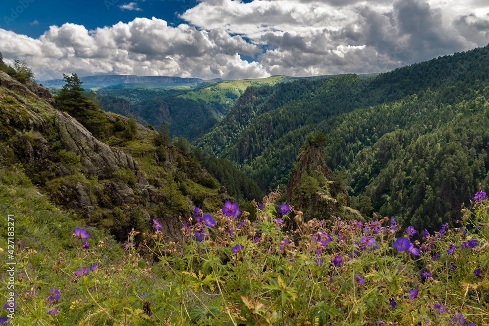 Mountain landscape. North Caucasus, Russia